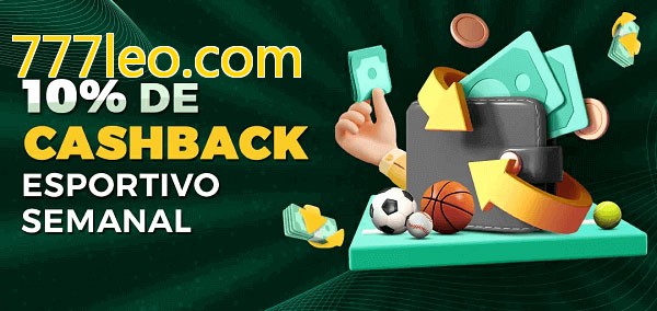10% de bônus de cashback na 777leo.com